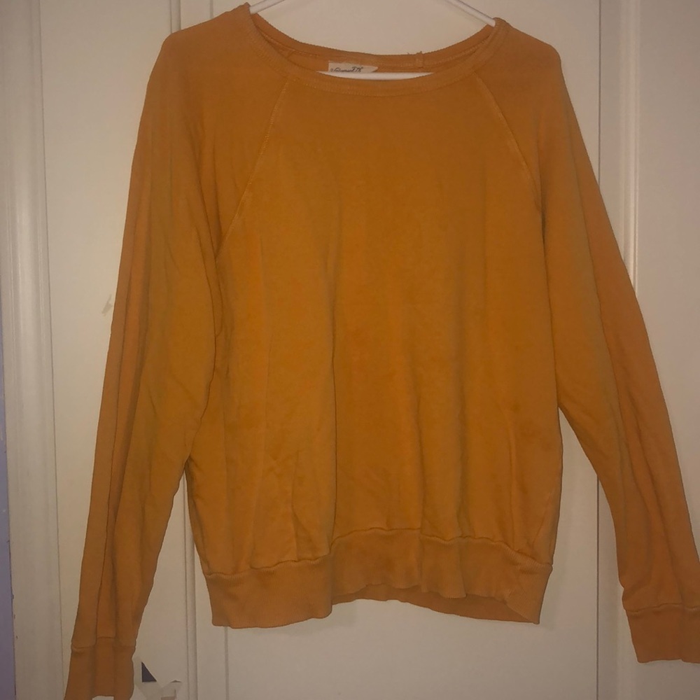 Universal Thread mustard yellow sweatshirt